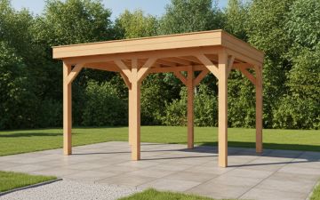Buitenverblijf Sublime Plat dak - 400 x 350 cm