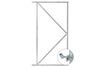 IJzeren deurframe B140 cm 