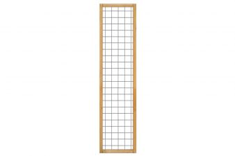 Gaaselementen met geïmpregneerde houten kader 45x180 cm