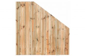 Tuinscherm Zaltbommel verloop 180x180/90 cm - 4 stuks OP=OP!