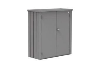 Romeo M terraskast kwartsgrijs metallic