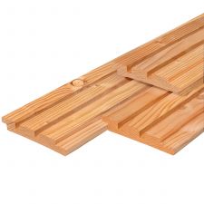 Triple Profiel Douglas onbehandeld 1.9x13x490 cm