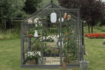 Tuinkas Mary IV - 212x430 cm - Groengrijs