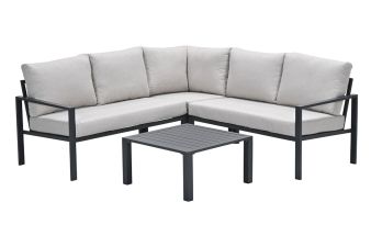 Garden Impressions Springs hoekbank met tafel voor in de tuin