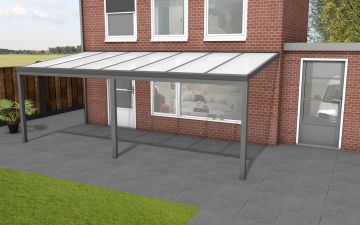 Aluminium aanbouwveranda Velvetline 700x300 cm - Polycarbonaat dak