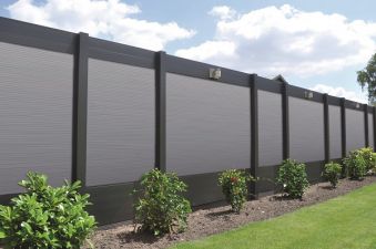 Schuttingpaneel Aluminium Polycarbonaat 200x180 cm
