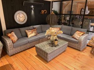 SenS-Line Caron wicker corner loungeset - Showmodel Hoofddorp, Woerden & Strijen
