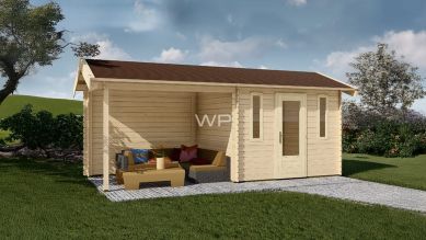 Blokhut/Tuinhuis Alphen 600x250 cm