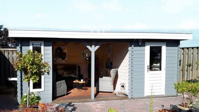 Blokhut/Tuinhuis Scheveningen 600x300 cm