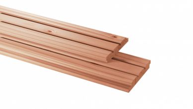Douglas geschaafd triple profiel 1,8 x 14,5 x 300 cm, onbehandeld