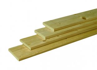 Scandinavisch vuren geschaafde plank 1,8 x 14,5 x 420 cm