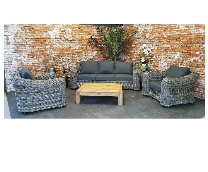 Van Kooten Tuin en Buitenleven SenS-Line Wicker Loungeset DaVinci