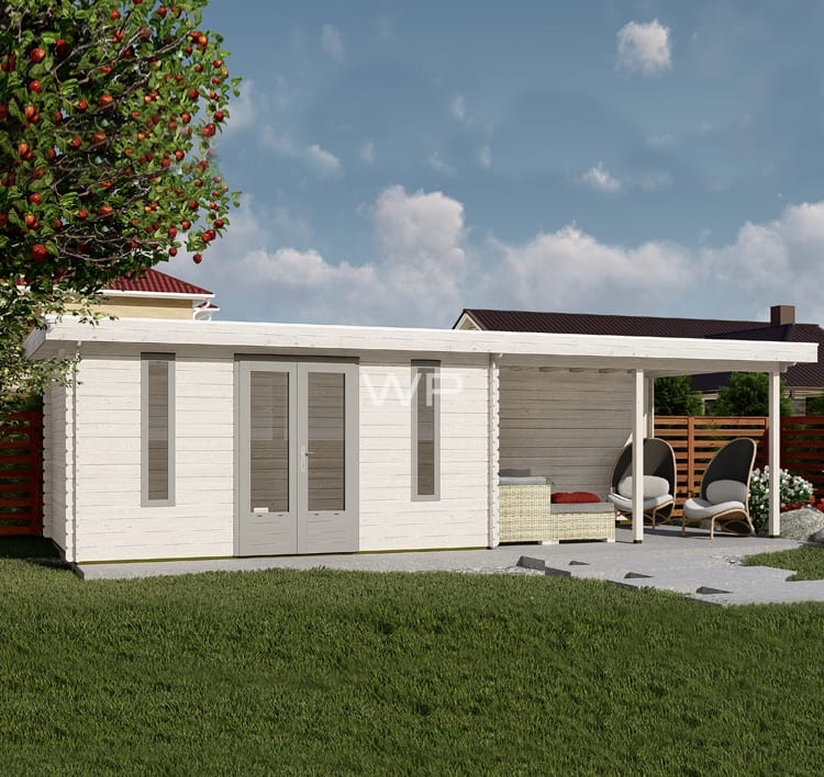 Blokhut/Tuinhuis Domburg 850x300 cm afbeelding