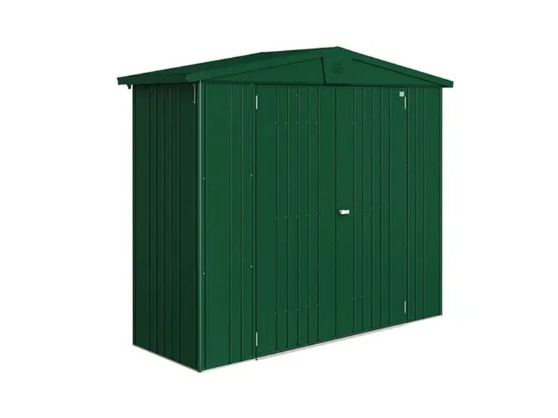 Biohort Europa 2A metalen tuinhuis 244x84x203 cm donkergroen