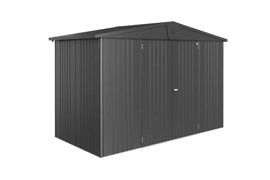 Biohort Europa 4A metalen berging 316x156x209 cm donkergrijs