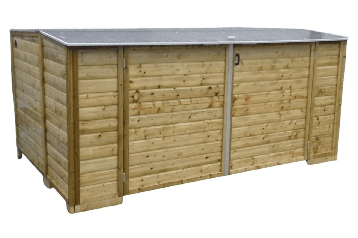 Lutrabox Multi-functionele fietsenberging voor elektrische fietsen 305x215x141 cm