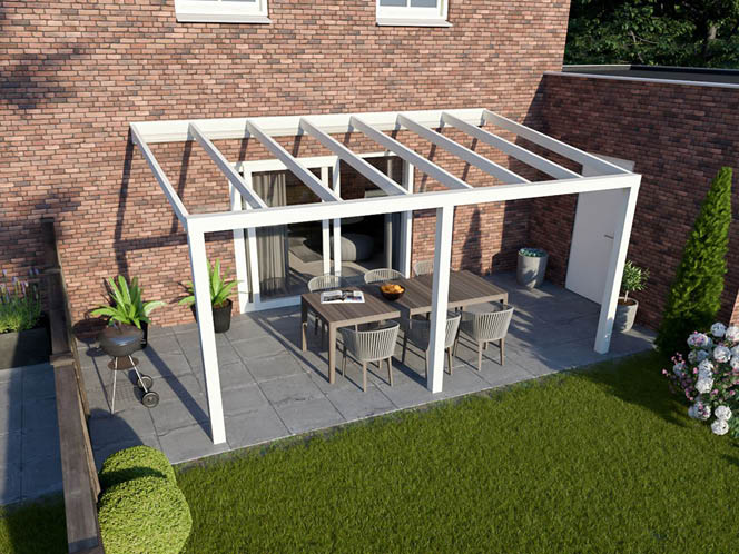 Greenline veranda 500x300 cm - glasdak