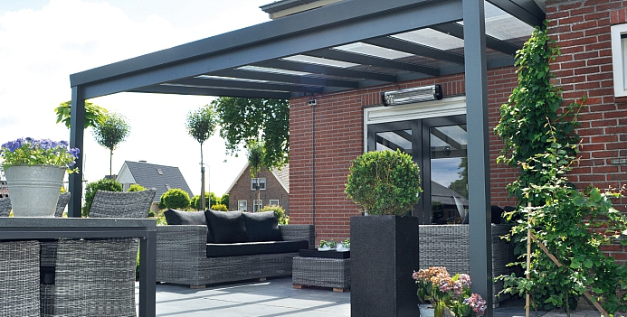 Actie glas Veranda Special 400x300 cm Nu op 2 staanders! afbeelding