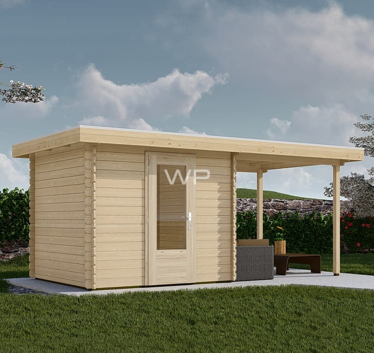 Blokhut/Tuinhuis Haarlem 500x250 cm afbeelding
