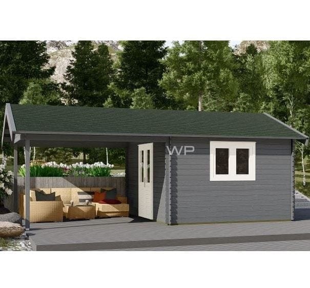Woodpro Blokhut/Tuinhuis Hank 700x400 cm afbeelding