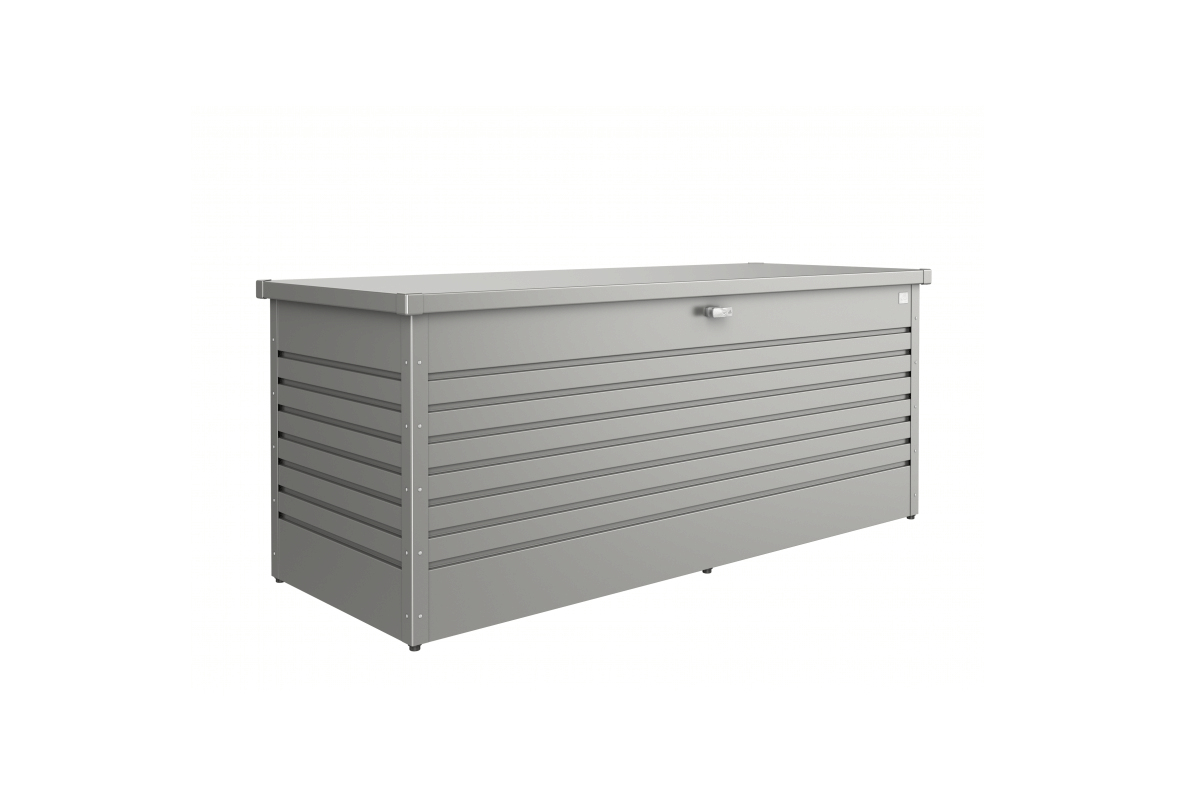 Biohort metalen Hobbybox 200 201x79x83 cm kwartsgrijs