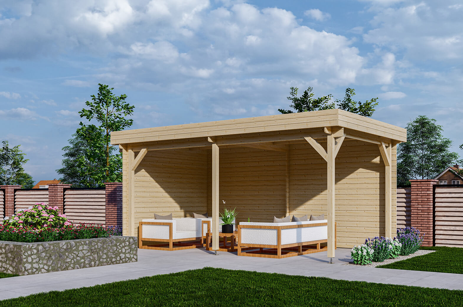 Paviljoen P3051 520x318 cm afbeelding