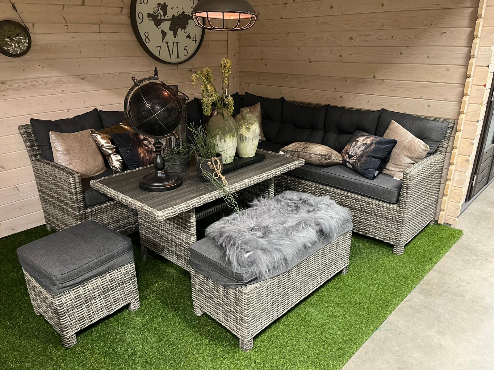 SenS-Line Wicker Tuinset Barbados - Showmodel Amersfoort