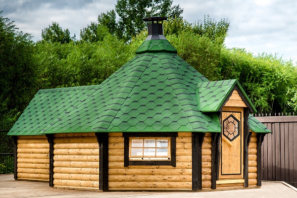 Van Kooten Tuin en Buitenleven Interflex Grillkota 16.5 Sauna