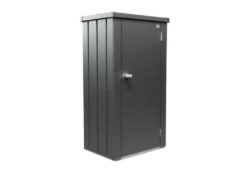 Biohort Julia M metalen terraskast 77,7 x 57 x 140,2 cm donkergrijs metallic