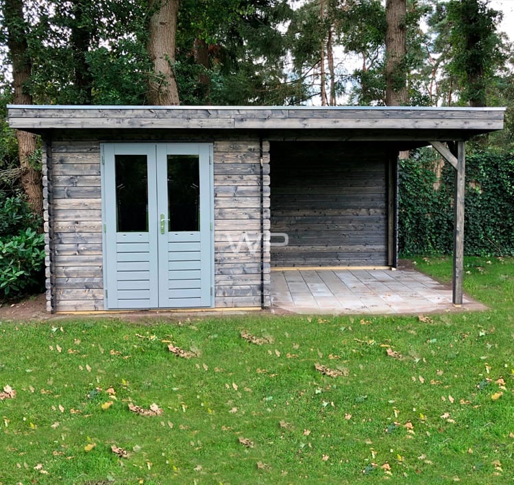 Blokhut/Tuinhuis Kampen 500x300 cm afbeelding