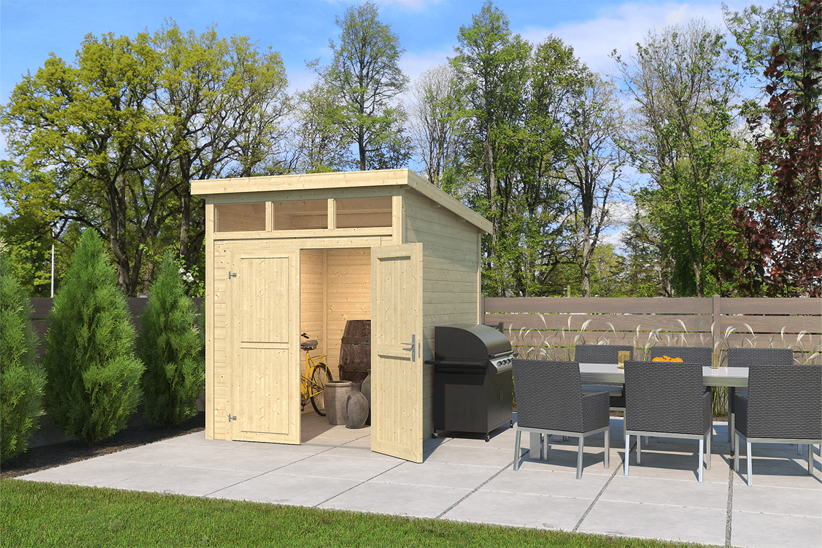 Tuinhuis Kibo 2 200x250 cm afbeelding