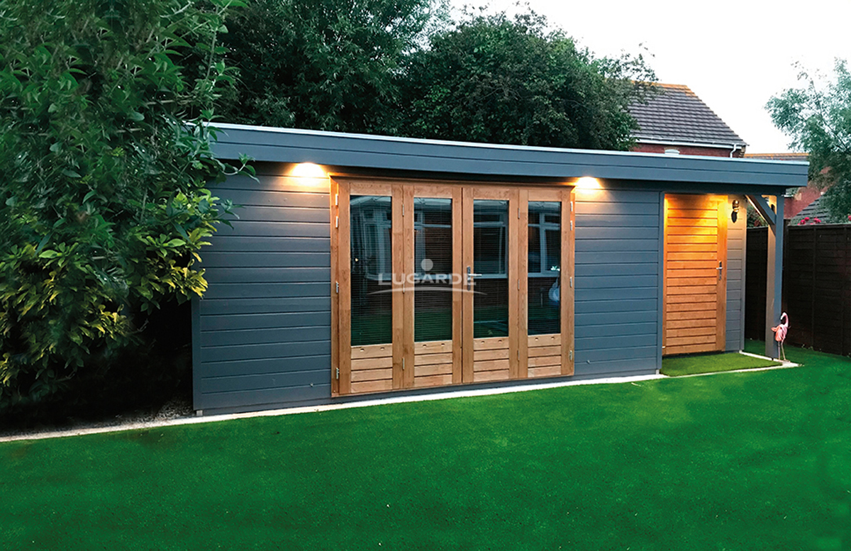 Lugarde Tuinhuis PR52 660x300 cm - 44 mm afbeelding