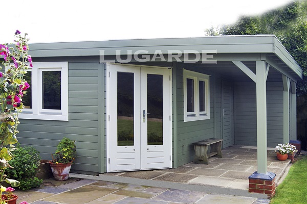 Lugarde Tuinhuis TP33o 540x480 cm - 44 mm afbeelding