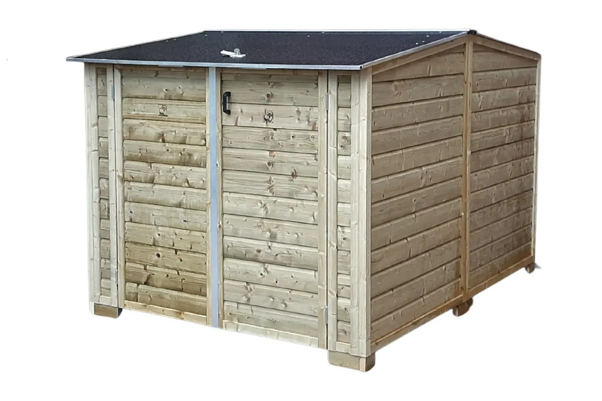 Lutrabox Multi-functionele fietsenberging 125x215x130 cm