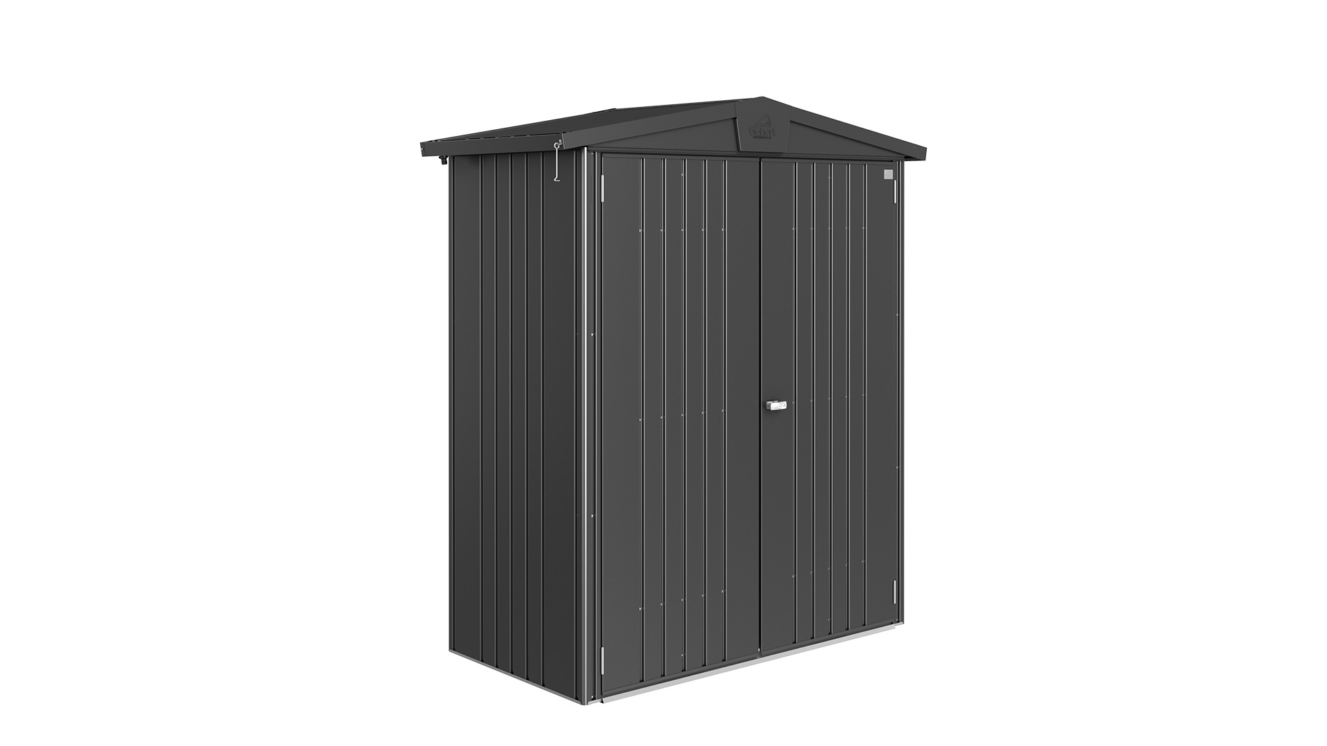 Biohort Europa 1 metalen berging 172x84x196 cm donkergrijs