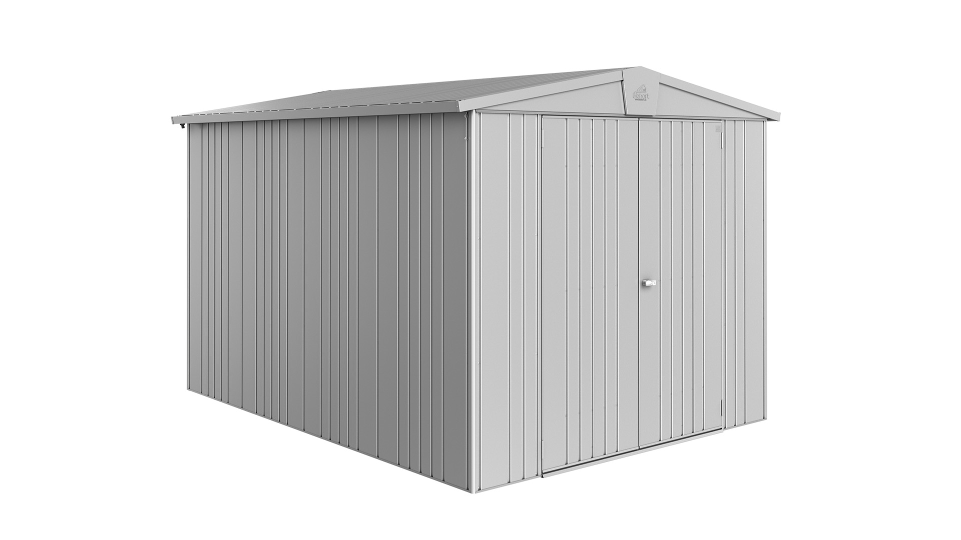 Biohort Europa 6 metalen tuinhuis 244x300x203 cm zilver