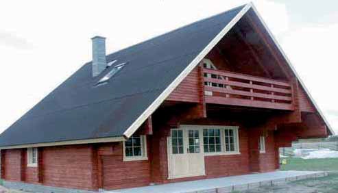 Chalet Noorwegen 830x731 cm