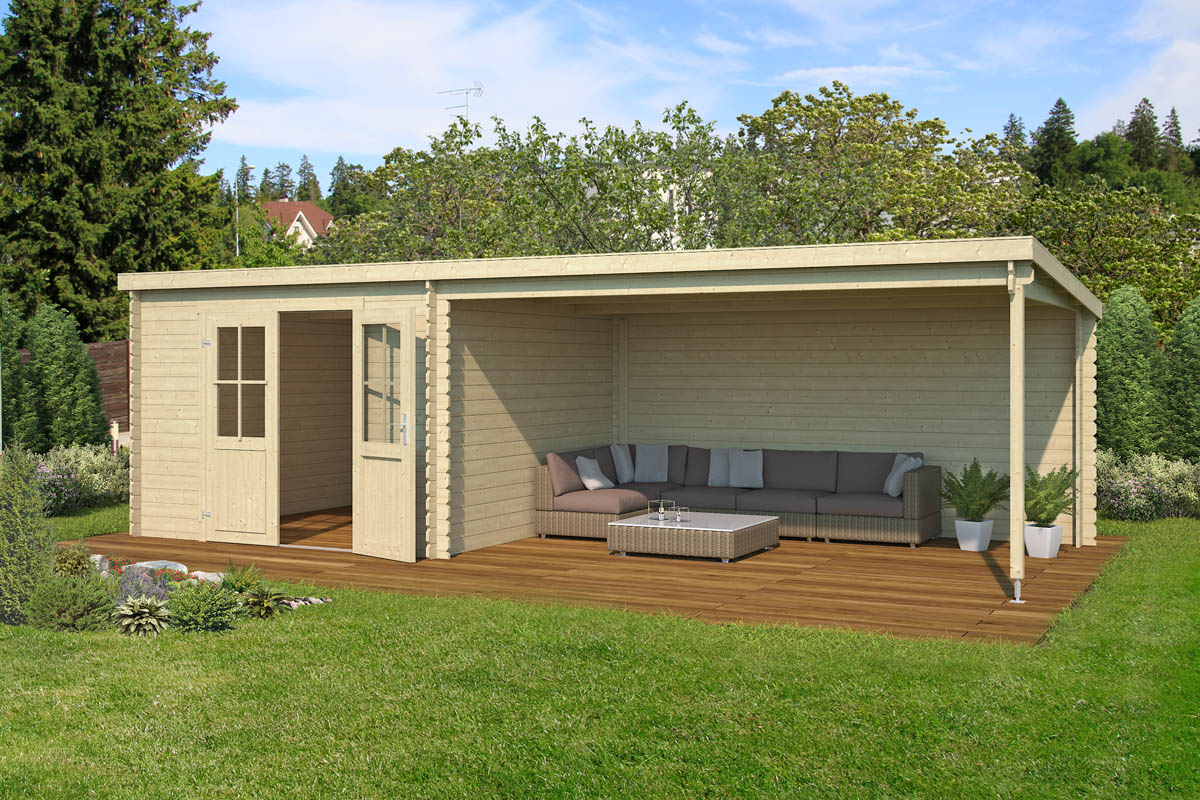 Blokhut St. Louis 701x312 cm afbeelding