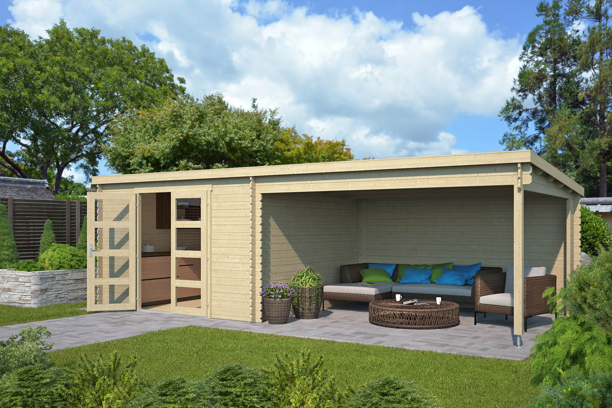 Blokhut Olenka 710x330 cm afbeelding