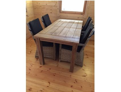 Van Kooten Tuin en Buitenleven SenS-Line Old Teak Dinnerset Robin