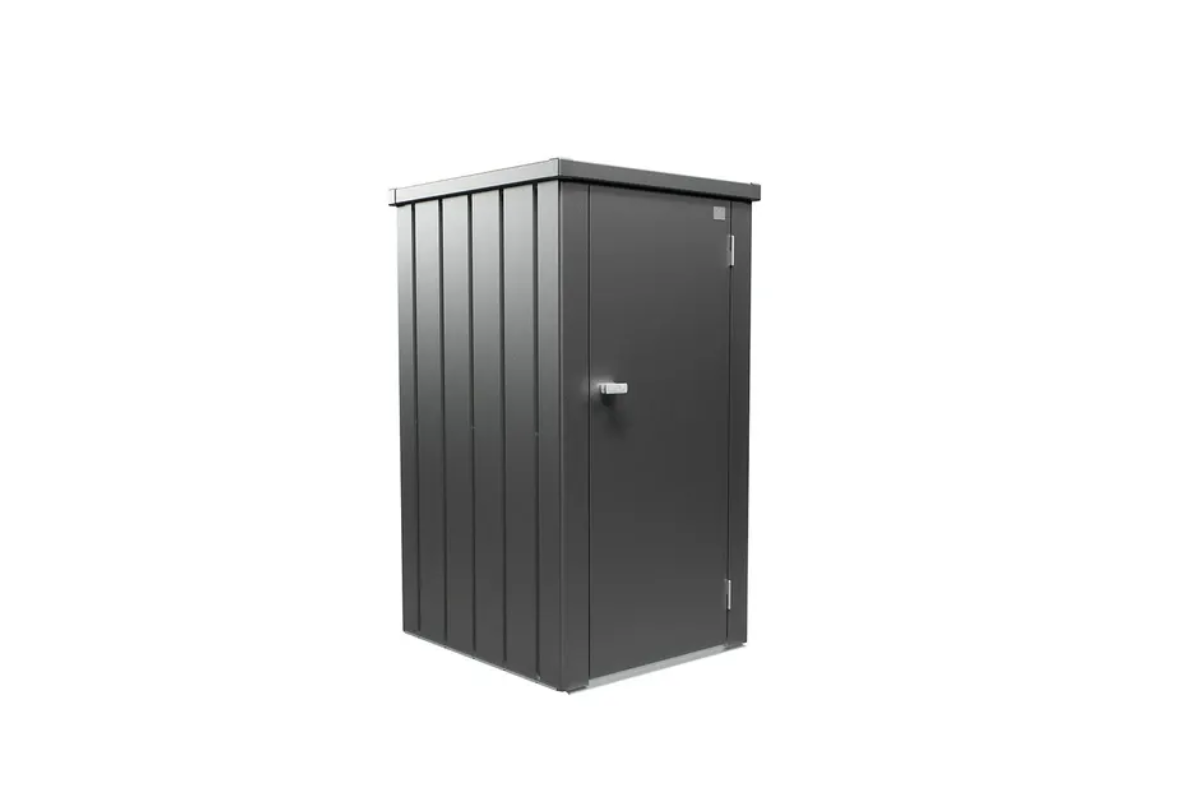 Biohort Julia L metalen terraskast 77,7x87x140,2 cm donkergrijs metallic