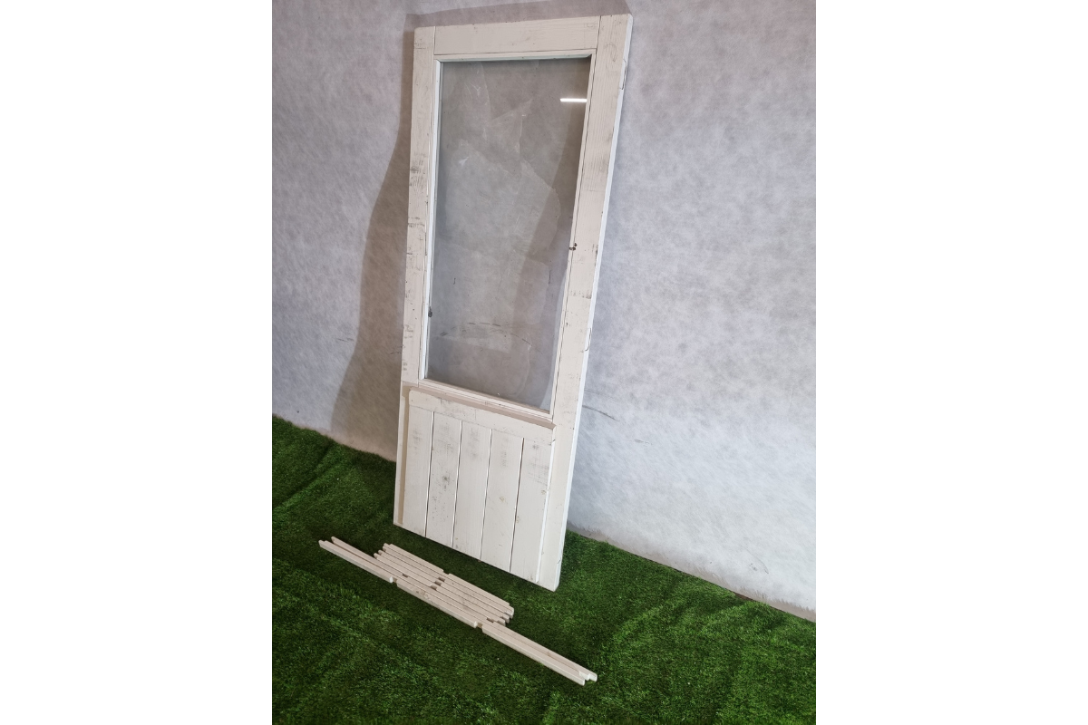Enkele houten deur wit 78 x 192,5 cm (bxh) - SALE25054