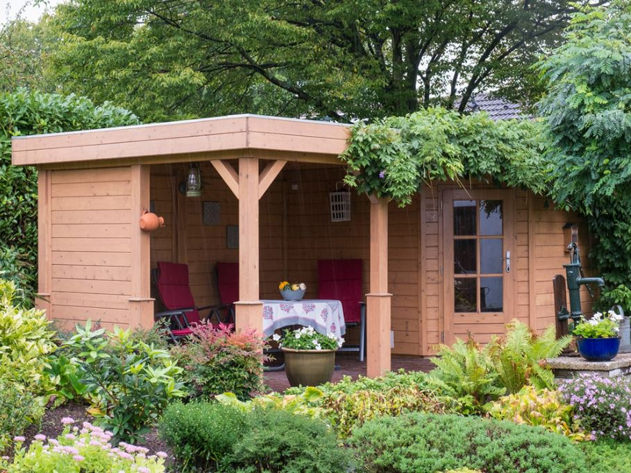 Lugarde Tuinhuis PL16 600x300 cm - 28 mm Top Merken Winkel