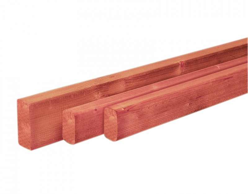 Douglas geschaafde regel 2,2x4,5x300 cm onbehandeld