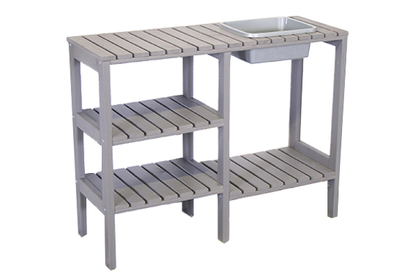 SenS-Line Rosalie oppottafel werktafel 117x40x80 cm grijs