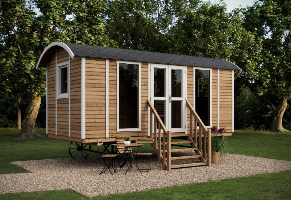 Pipowagen L - sauna - 480x240 cm afbeelding