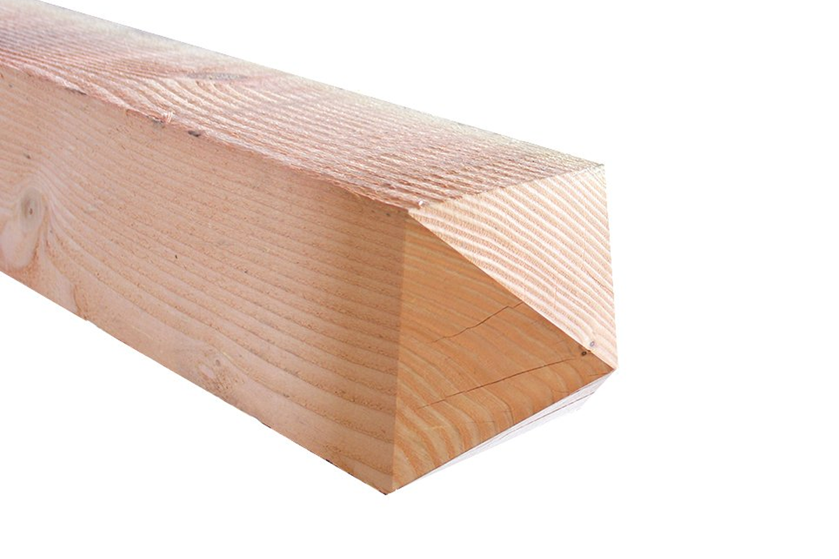 Staander 14x14x90 cm met diamantkop t.b.v hekwerk