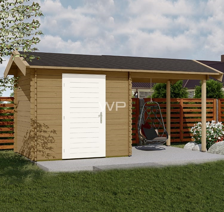 Woodpro Blokhut/Tuinhuis Strijenham 500x200 cm afbeelding