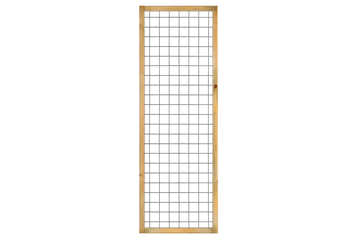 Gaaselementen met geïmpregneerde houten kader 60x180 cm