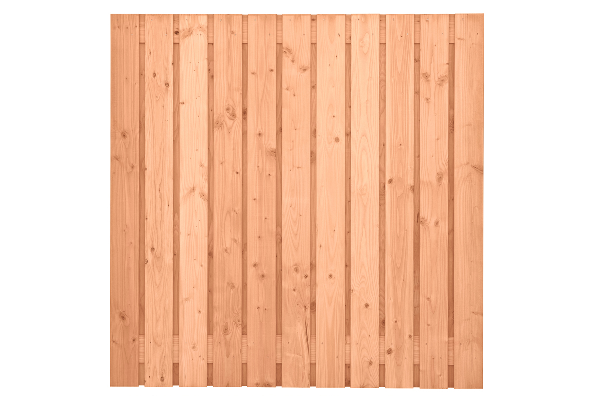 Tuinscherm Harz lariks 180x180 cm